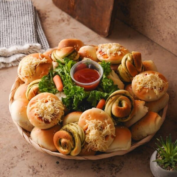 فطائر تقديم