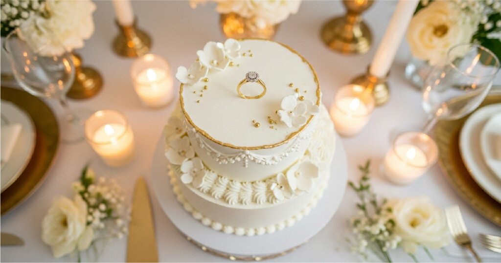 تورتة زواج فاخرة في الكويت – تورتات زفاف متعددة الطبقات من ارت كيك
