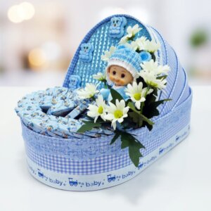 Chocolate for newborns, blue envelope, 3