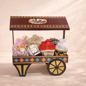 مجسم عربانة قرقيعان